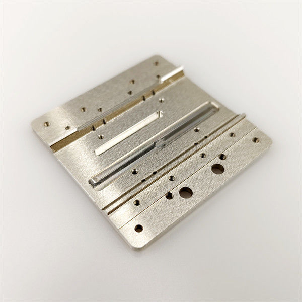 CNC Precision Aerospace Machined Components Galvanized Steel Custom