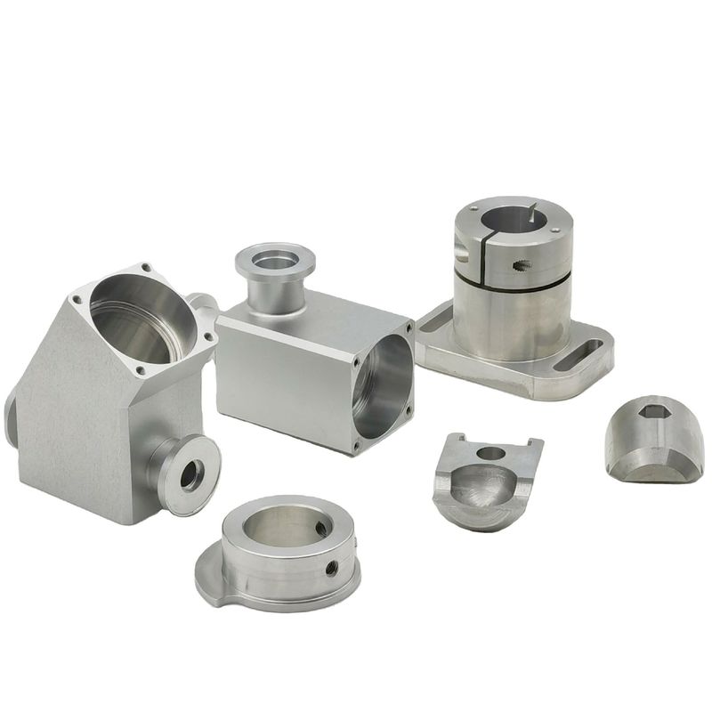 Titanium Machined CNC Motor Parts Components Sandblasting Finish OEM