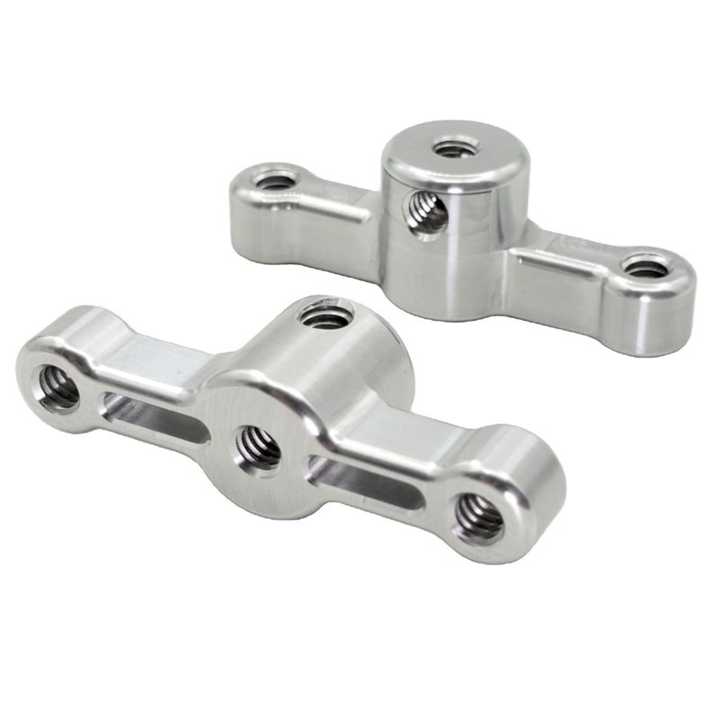 Silver Finished CNC VW Parts CNC Turned Components Machining