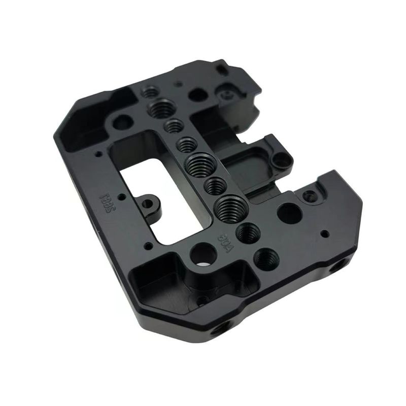 Electroplated Aluminium CNC Auto Parts Milling Machining