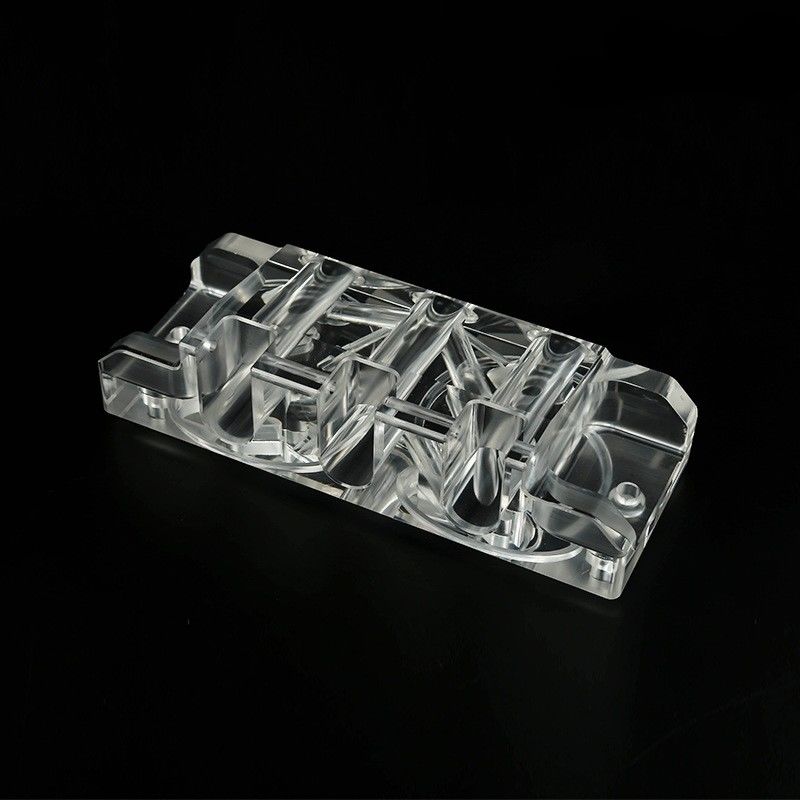 Ra0.4 CNC Machined Plastic Components Parts Custom Made