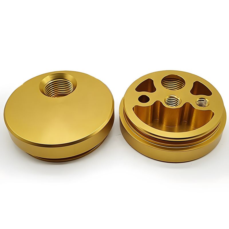 High Precision Brass CNC Machining with Copper 100% Inspection