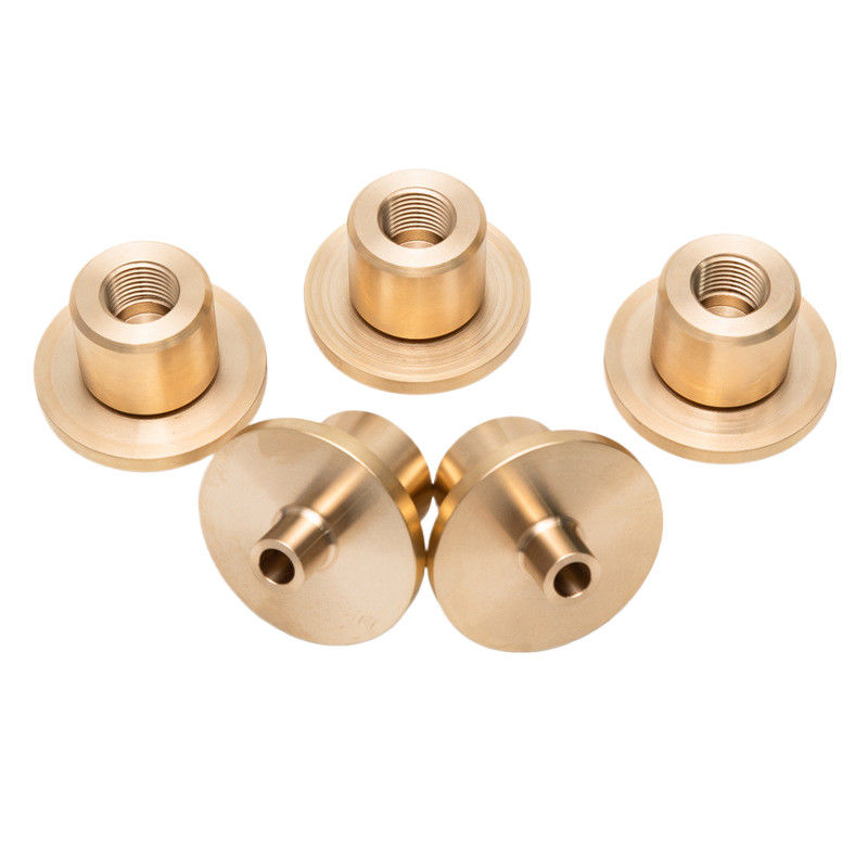 Precision CNC Machined Brass Parts Prototype CNC Milling Ra0.4-1.6