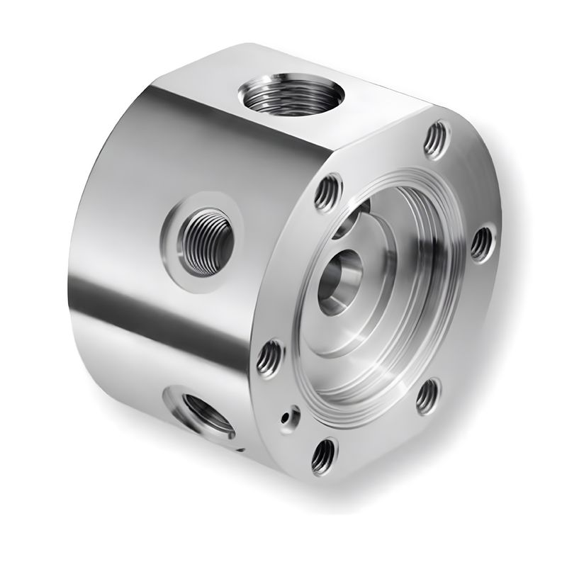 Iron Billet Aluminium Cnc Service Machining High Precision