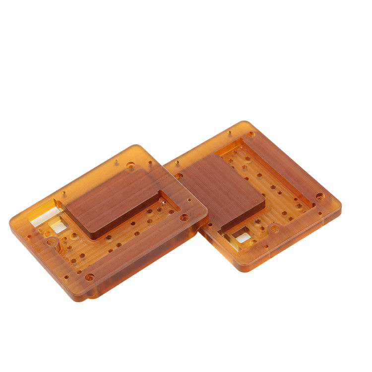 Ra0.4 Molded Plastic Parts Customized Dimension Accurate CNC Machining Process